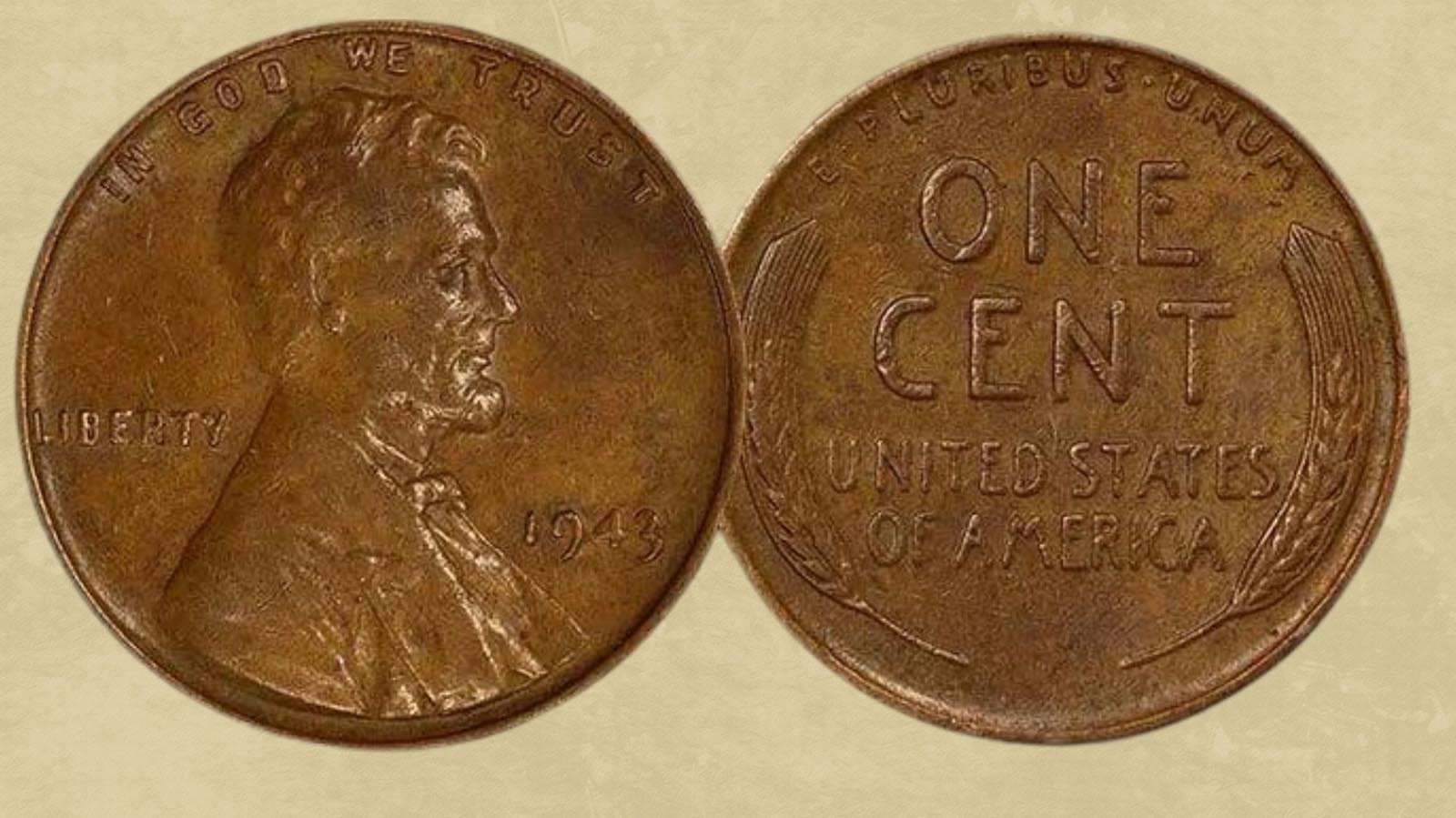 The most expensive U.S. penny ever sold was this 1943-D Lincoln bronze wheat penny that went for $1.7 million.